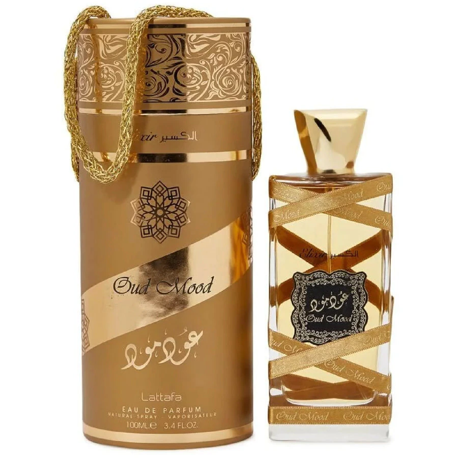 LATTAFA - Oud Mood Elixir Eau de Parfum 100ML Unisexe
