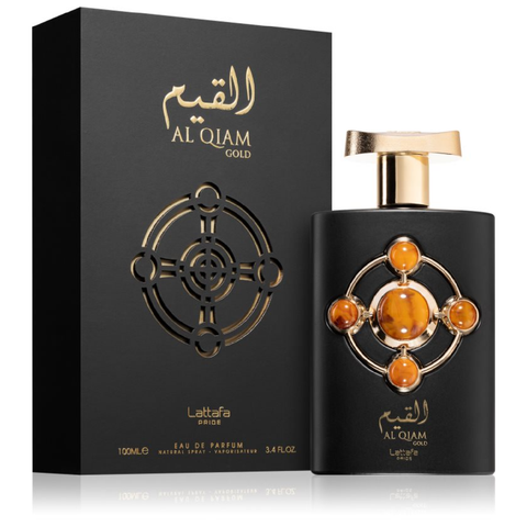 Lattafa Al Qiam Gold – Parfum Oud Boisé Unisexe 100ML
