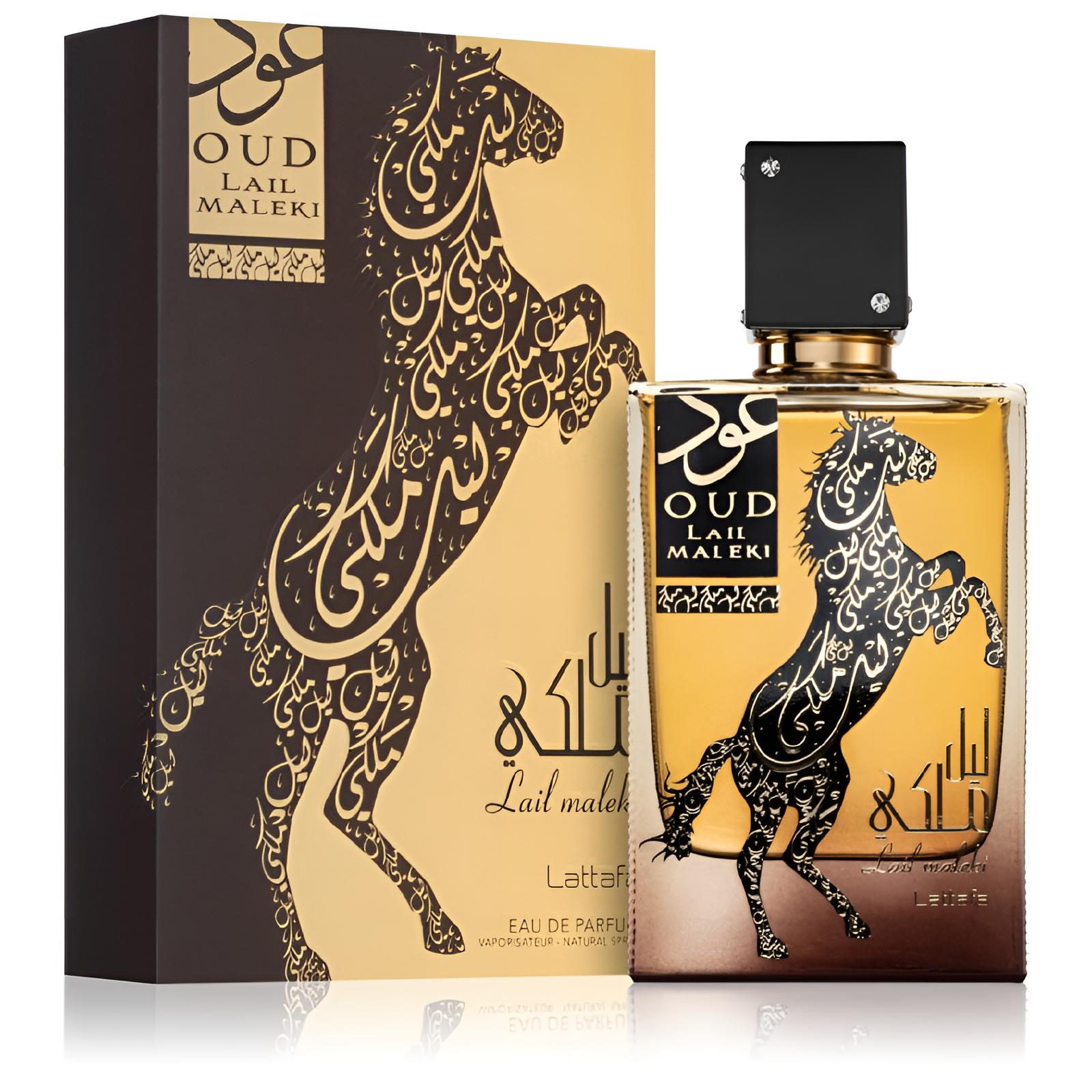 Lattafa Oud Lail Maleki – Parfum Unisexe Longue Tenue