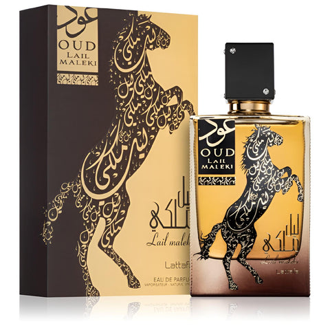 Lattafa Oud Lail Maleki – Parfum Unisexe Longue Tenue