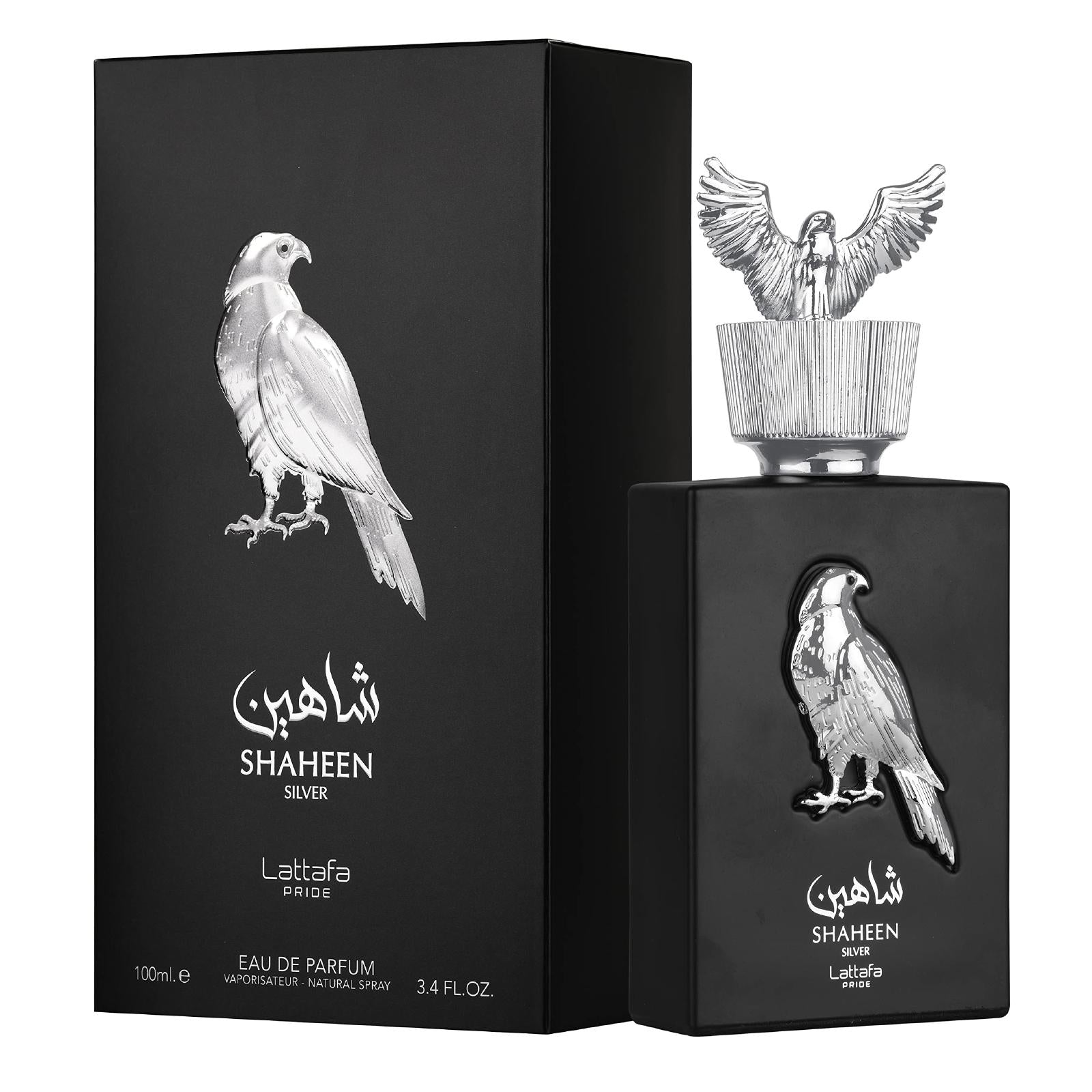 Lattafa Pride Shaheen Silver – Parfum Boisé Agrumes