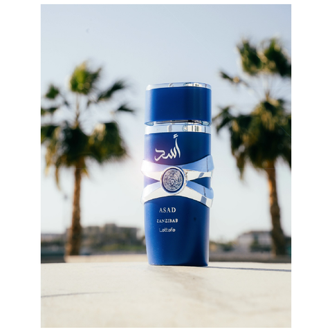 Lattafa Asad Zanzibar eau de parfum 100ml parfum tropical
