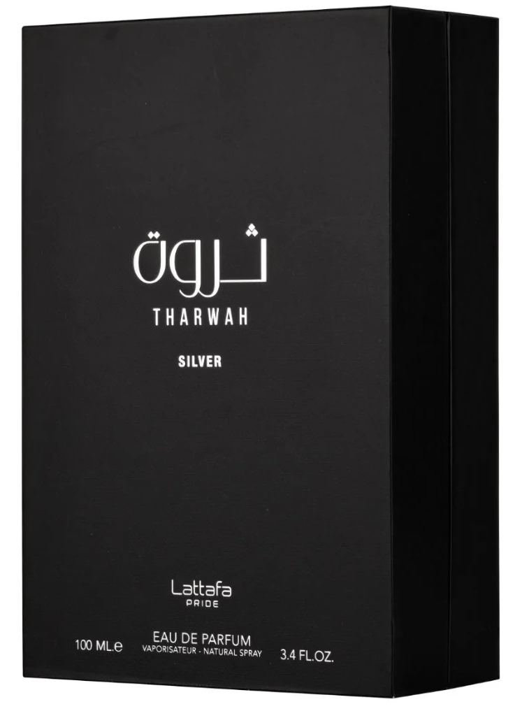 Lattafa Pride Tharwah Silver Eau de Parfum 100ML Homme