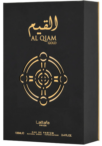 Lattafa Al Qiam Gold – Parfum Oud Boisé Unisexe 100ML