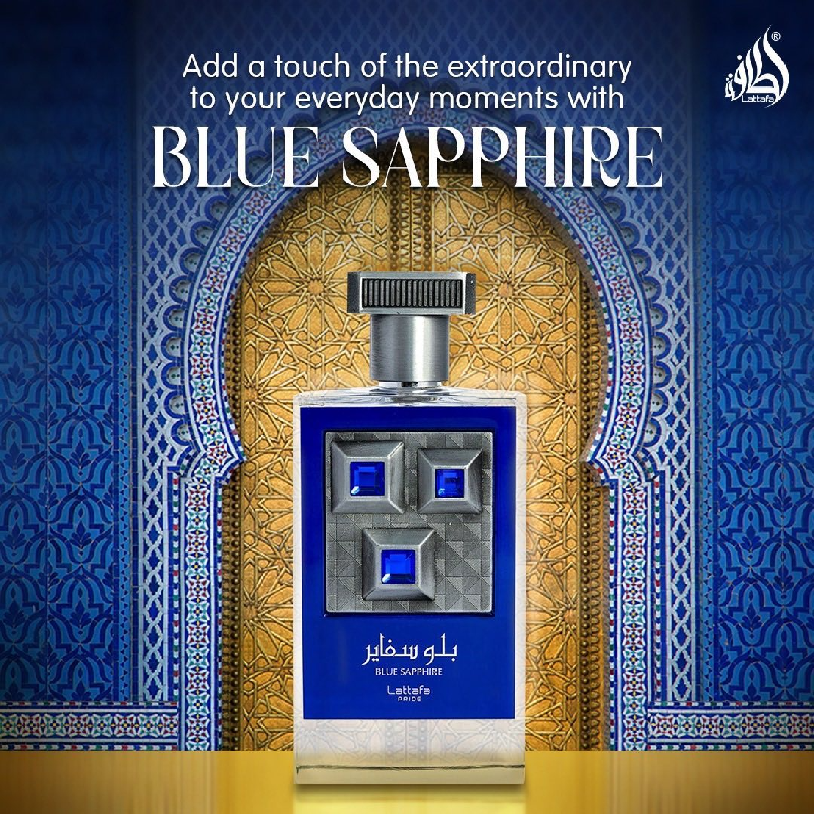Lattafa - Pride Blue Sapphire Eau de Parfum Boisé 100ML
