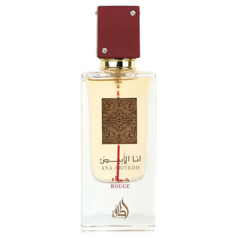 Lattafa Ana Abiyedh Rouge perfume unisex woody spicy 60ML
