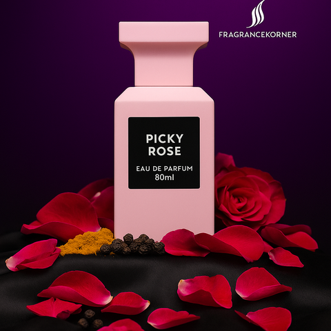 Flacon eau de parfum rose femme longue tenue 100ML