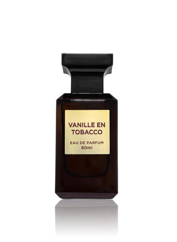 Vanille tabac parfum épicé boisé unisexe 80ML flacon luxe
