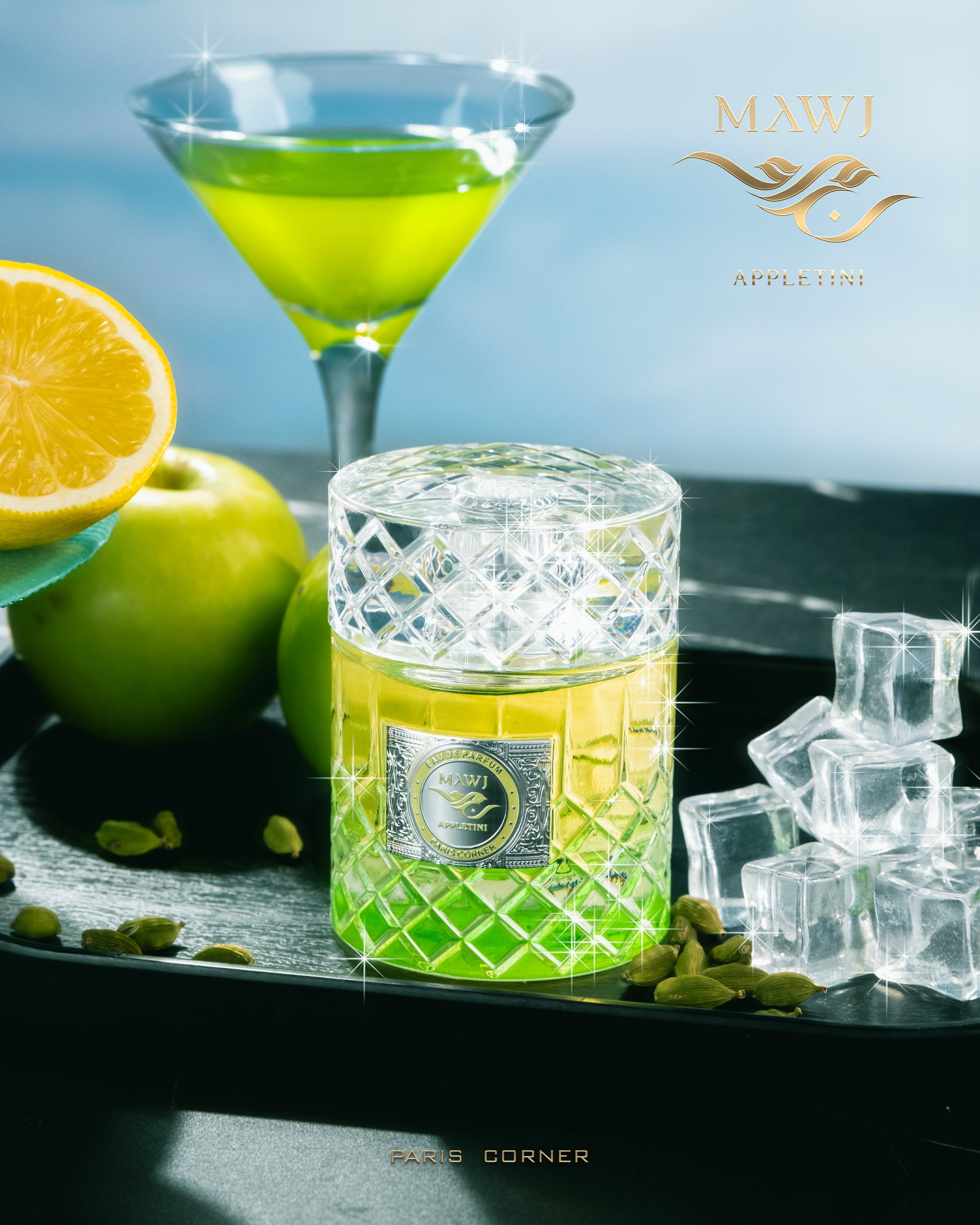 PARIS CORNER - MAWJ Appletini Parfum Fruité Boisé 100ML