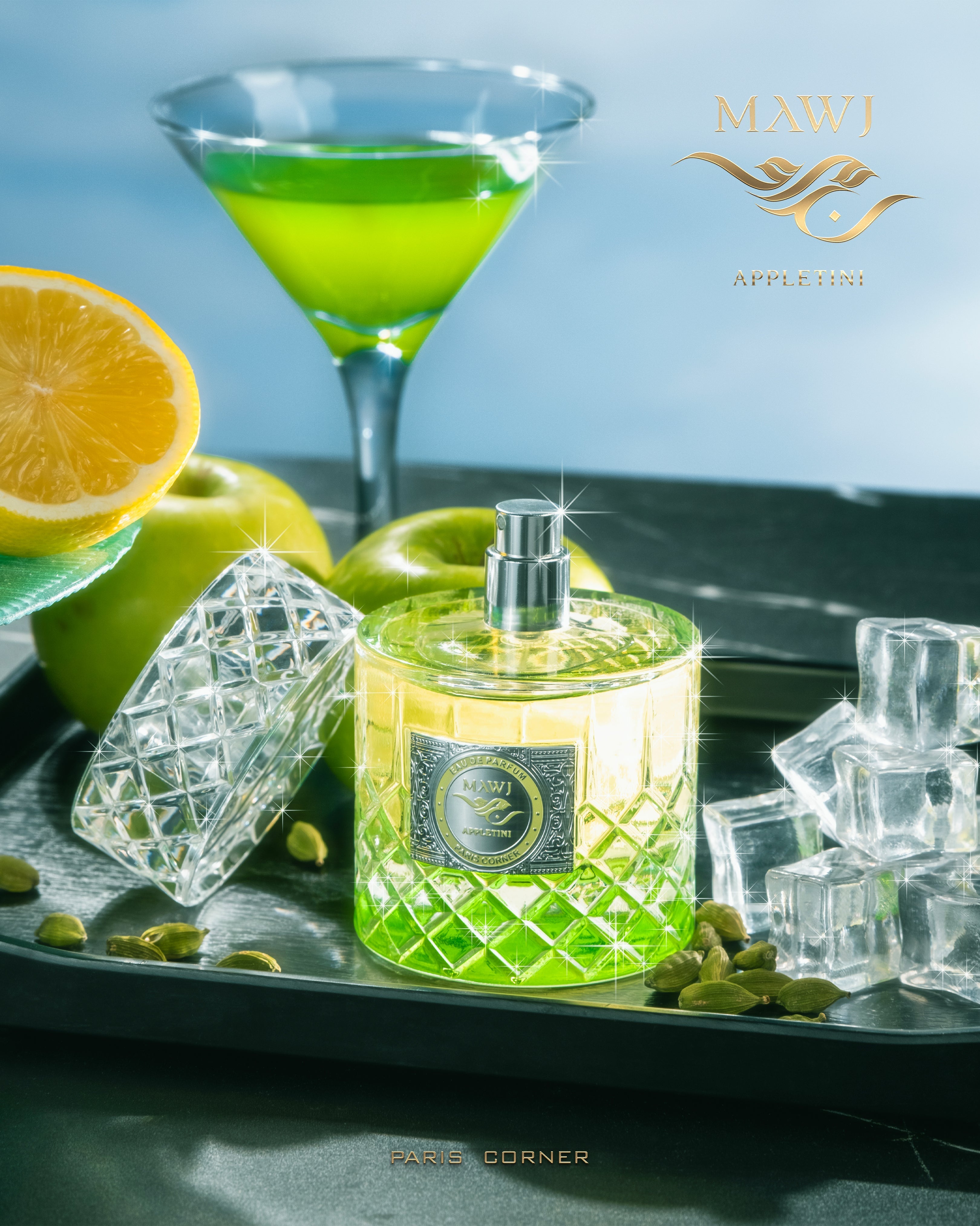 PARIS CORNER - MAWJ Appletini Parfum Fruité Boisé 100ML