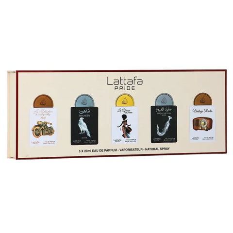 🎁 Coffret Lattafa Pride Collection 05 – Eau de Parfum 5 × 20 ml
