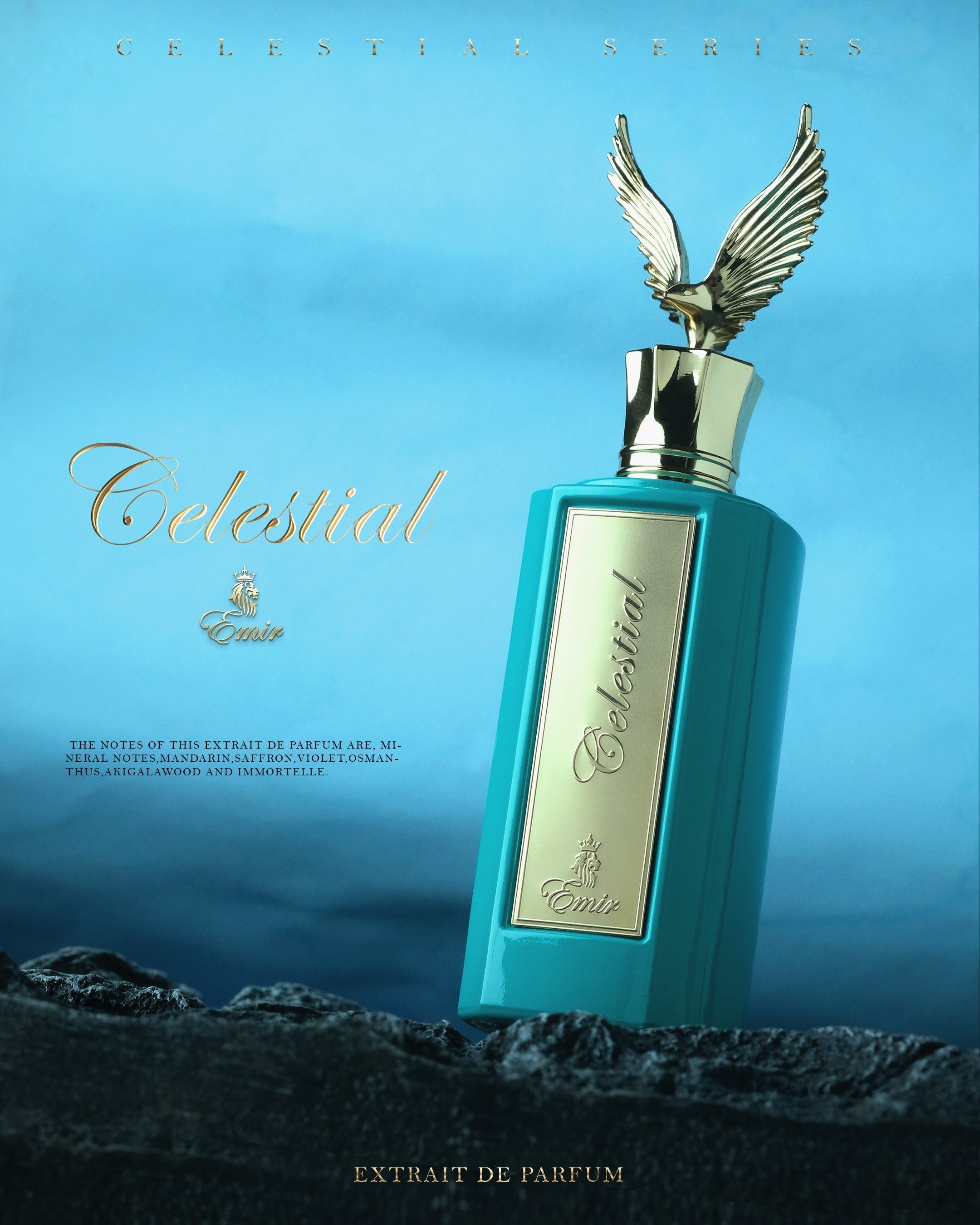 Paris Corner - Emir Celestial Eau de Parfum Unisexe 100ML