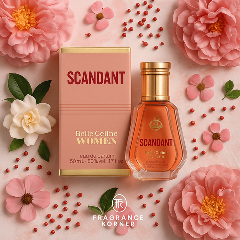 Flacon Scandant parfum femme floral oriental 50ml