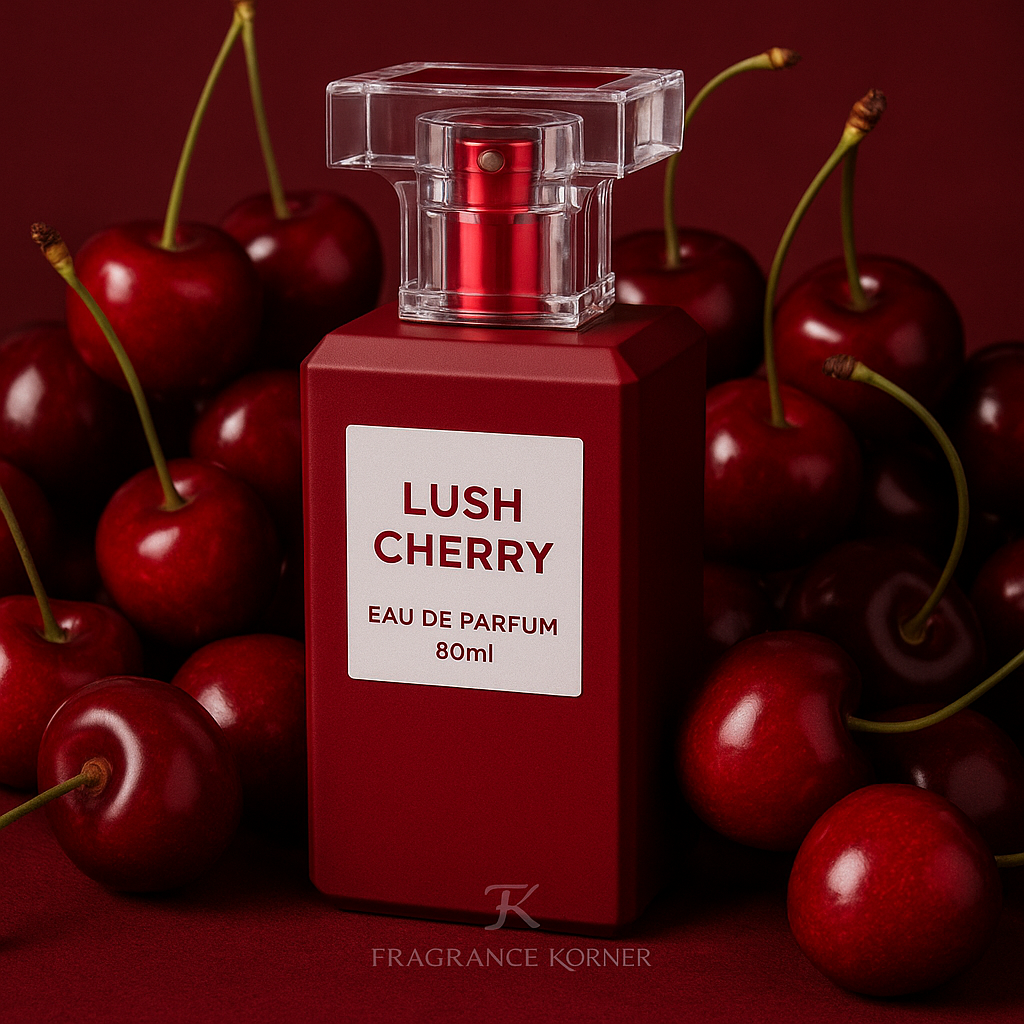 Lush Cherry eau de parfum fruitée boisée femme élégante
