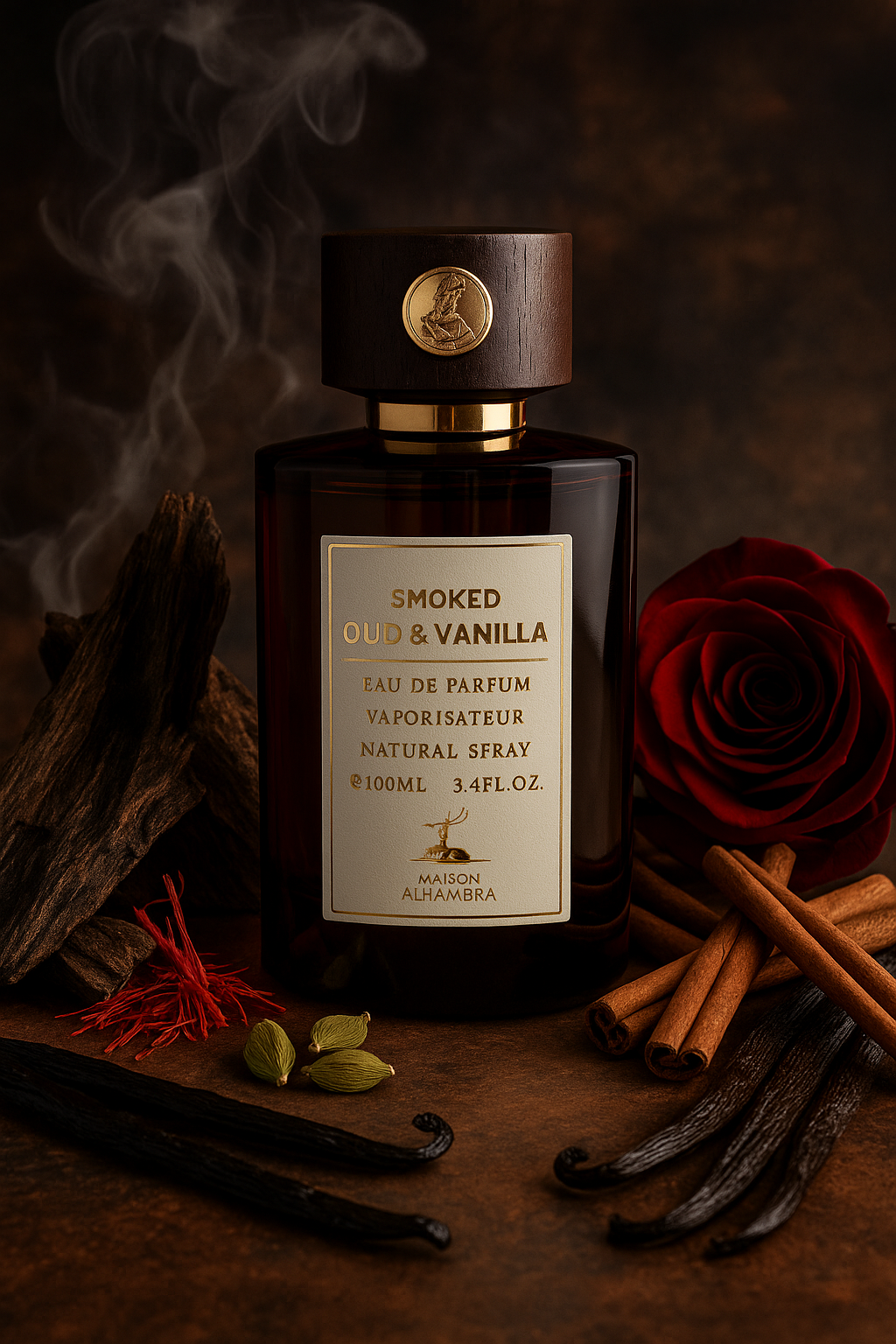 Maison Alhambra parfum mixte oud vanille boisé 100ml