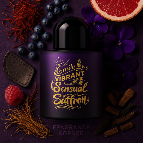 PARIS CORNER - VIBRANT SENSUAL SAFFRON EMIR EAU DE PARFUM 100ML