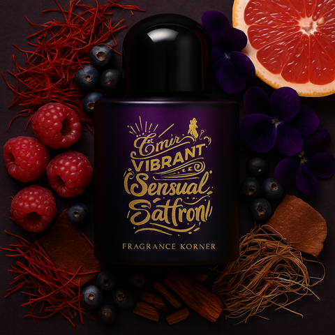 PARIS CORNER - VIBRANT SENSUAL SAFFRON EMIR EAU DE PARFUM 100ML