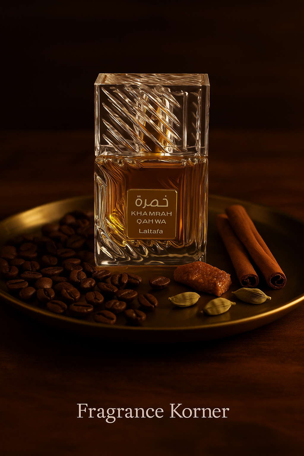 Lattafa Khamrah Qahwa parfum unisexe longue durée 100ML