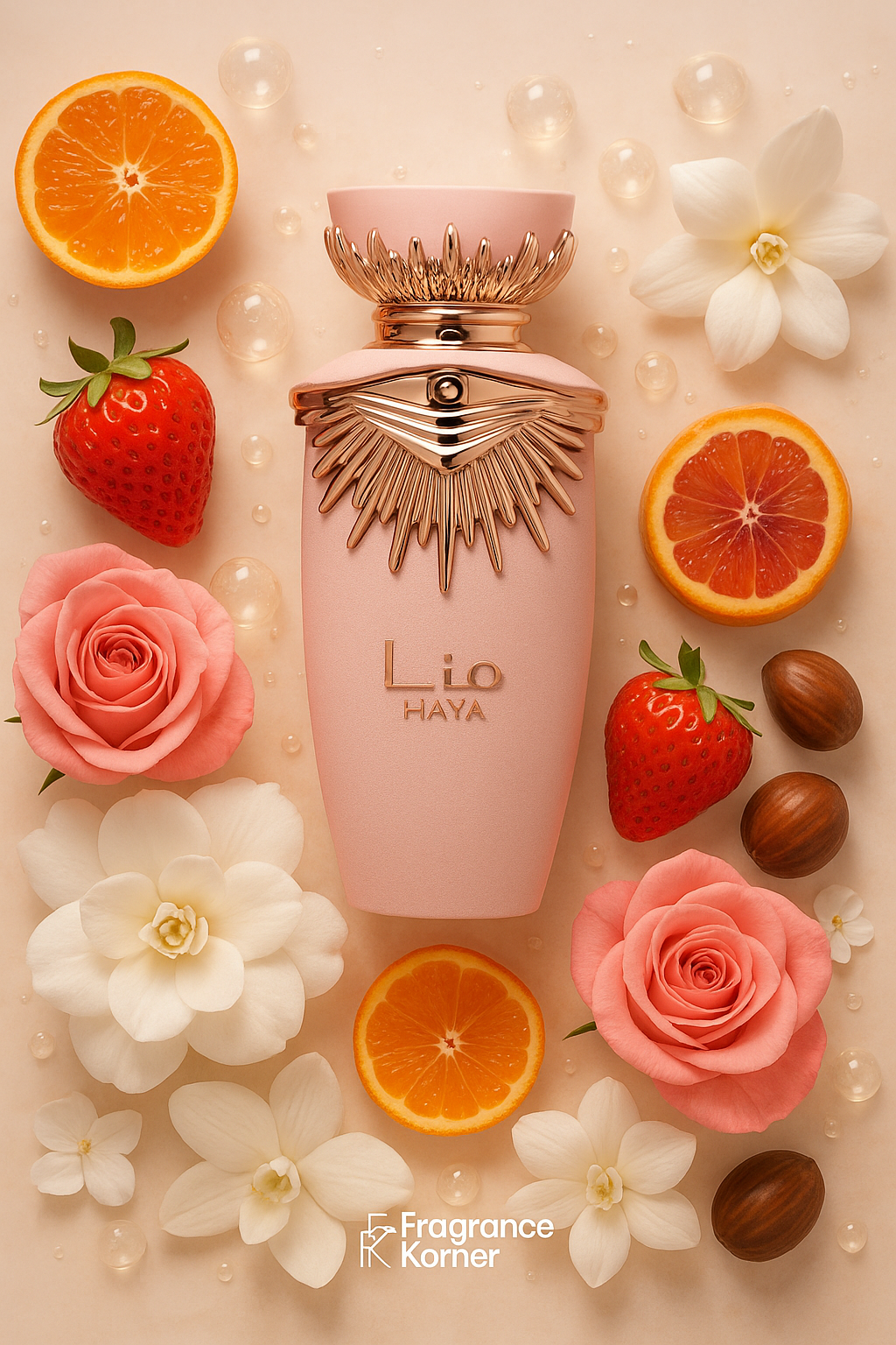 Lattafa Haya parfum femme floral fruité eau de parfum 100ml