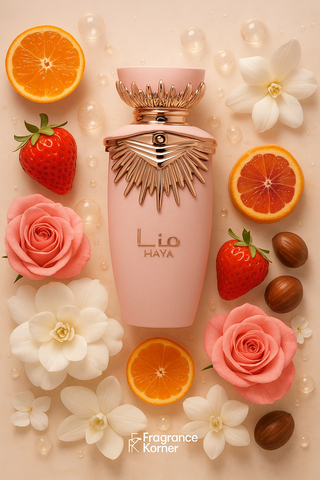 Lattafa Haya parfum femme floral fruité eau de parfum 100ml