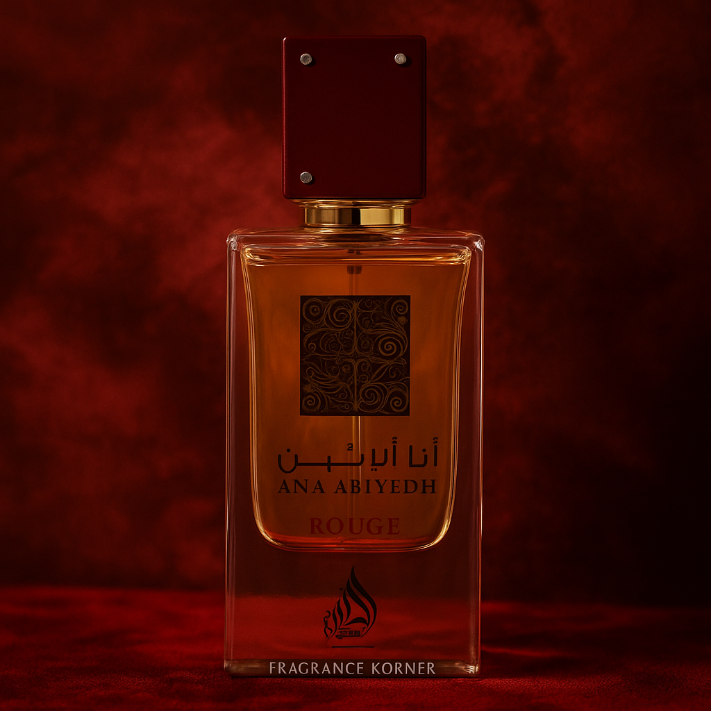 Lattafa Ana Abiyedh Rouge perfume unisex woody spicy 60ML