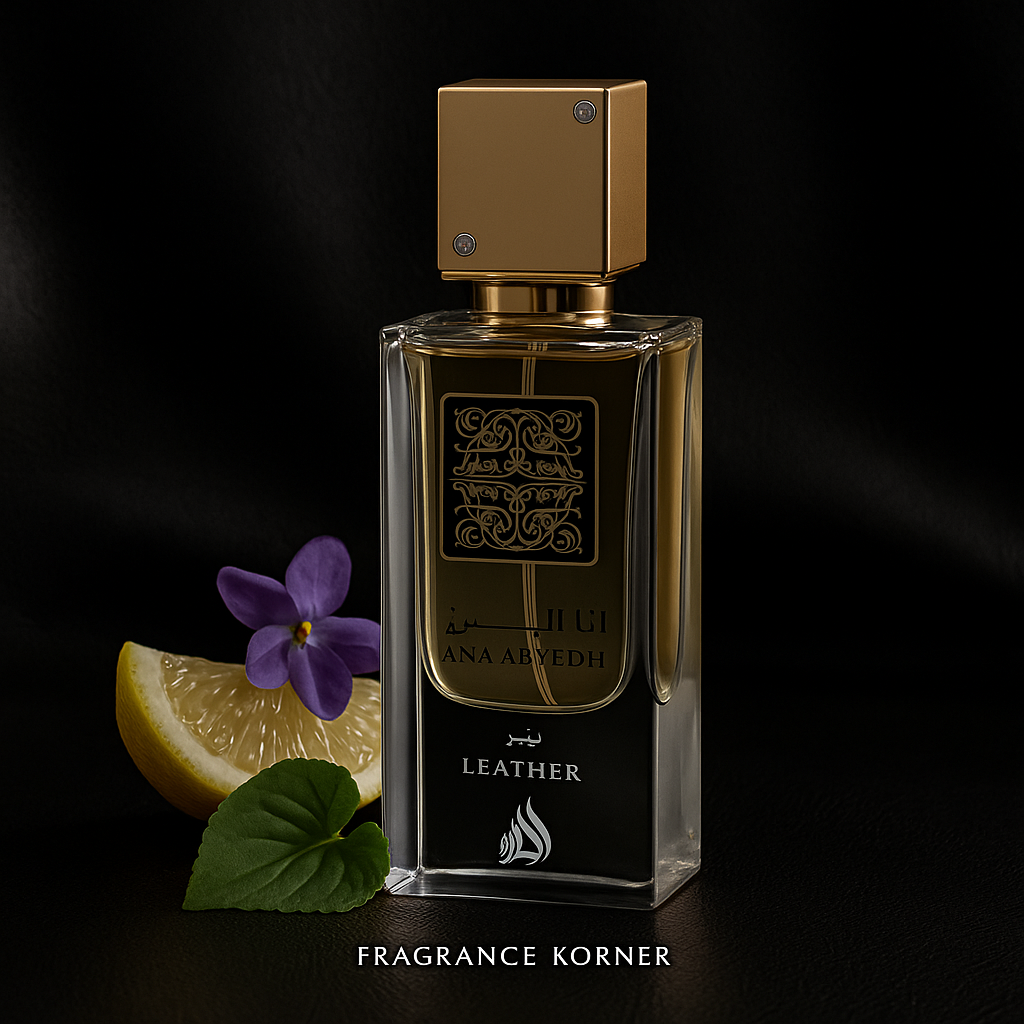 Lattafa Ana Abiyedh Leather unisex leather perfume 100ML