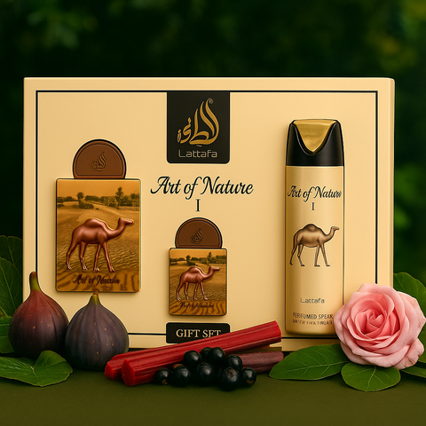 Coffret Cadeau Art of Nature I – Lattafa Pride | Eau de Parfum 3 Pièces