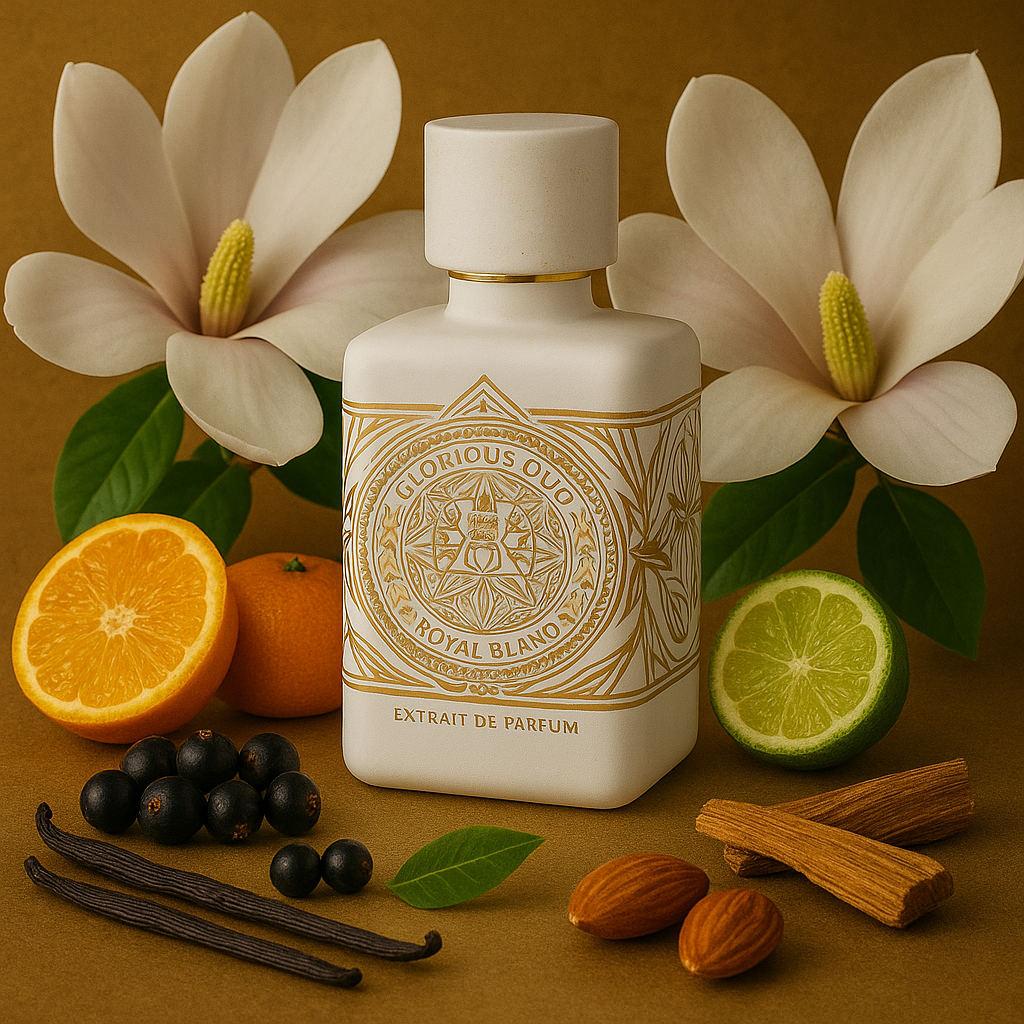 extrait de parfum oud fruité bois musc blanc 80ML