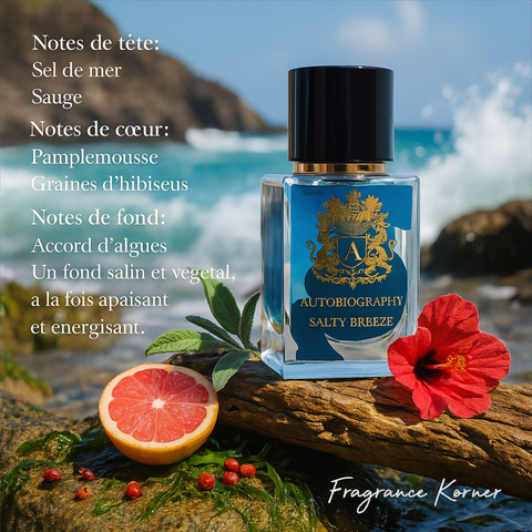 Salty Breeze – Paris Corner Autobiography | Eau de Parfum 65ML