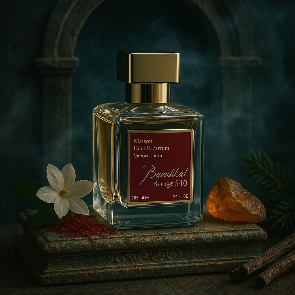 Flacon Barakkat Rouge 540 parfum oriental floral 100ml