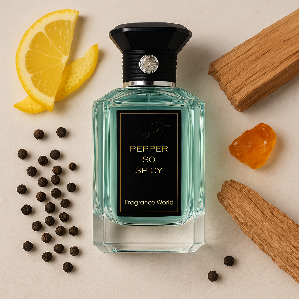 Parfum épicé unisexe poivré 100ml frais et énergisant