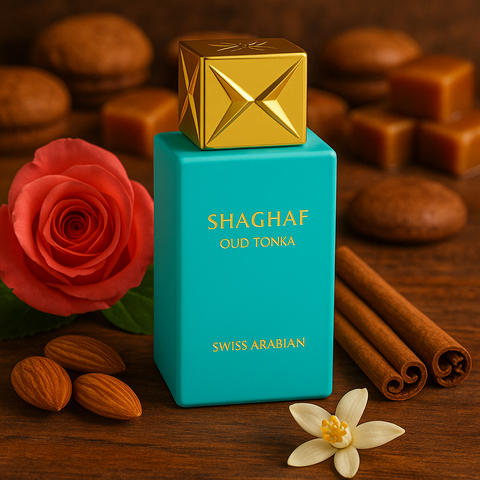 Swiss Arabian - Oud Tonka Eau de Parfum 75ML, Parfum Boisé