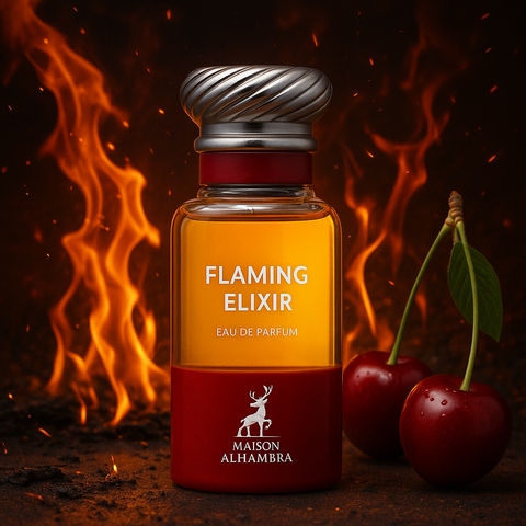 Maison Alhambra Flaming Elixir Eau de Parfum – Parfum Unisexe 80ML
