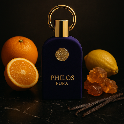 Maison Alhambra Philos Pura parfum 100ML – Parfum Unisexe Agrumes
