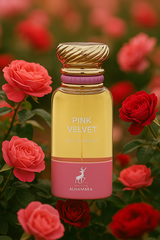 Maison Alhambra Pink Velvet – Parfum Rose Épicé 80ML