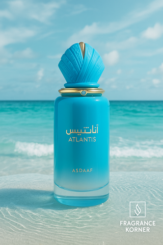 Lattafa Atlantis perfume 100ml fresh aquatique bois homme