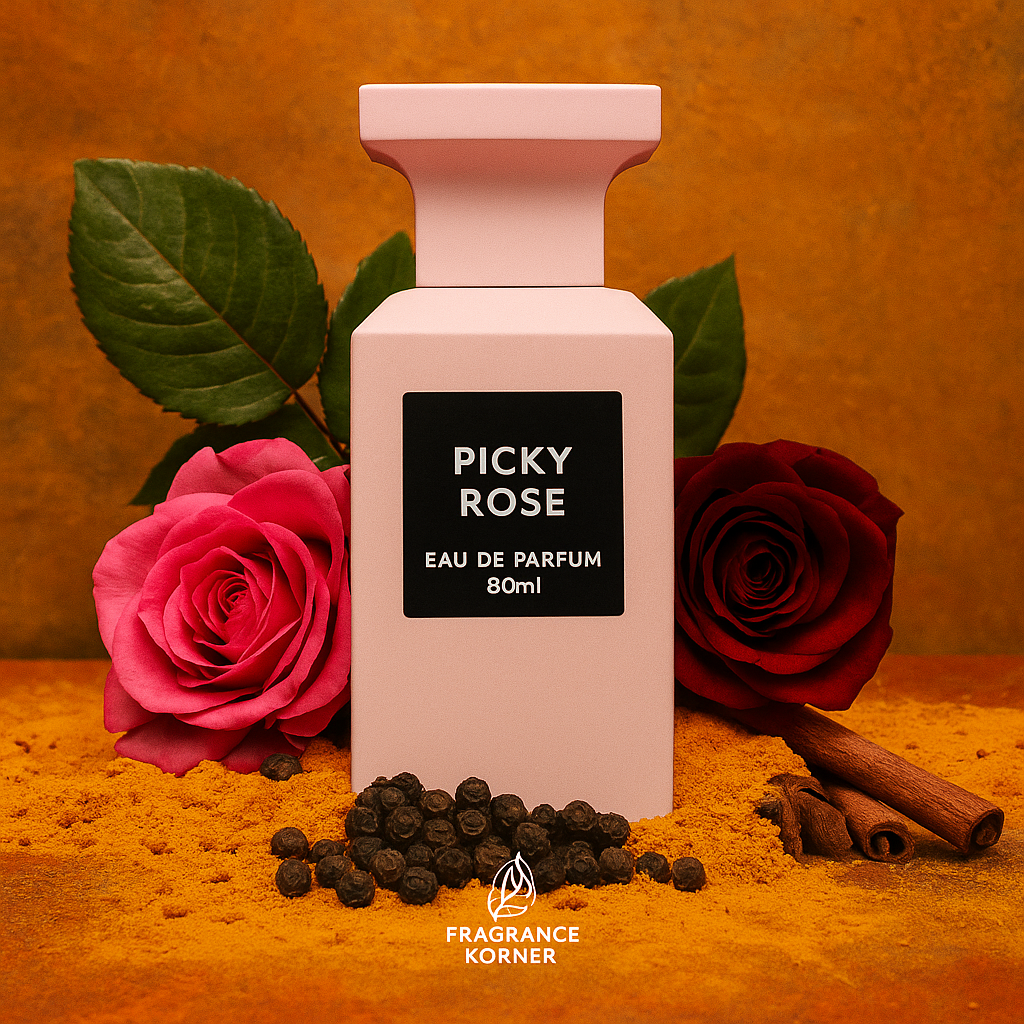 Flacon eau de parfum rose femme longue tenue 100ML