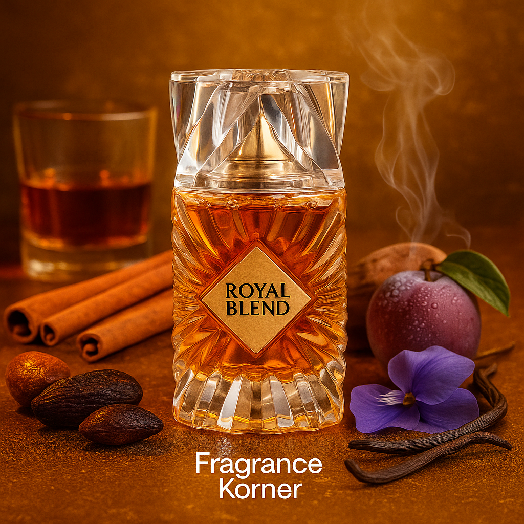 Royal Blend Eau de Parfum 80ML – Parfum Boisé Homme