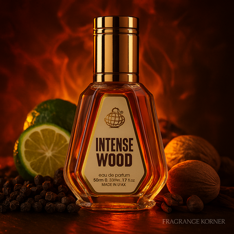 Fragrance World - Intense Wood – Eau de Parfum pour Homme  50 ml