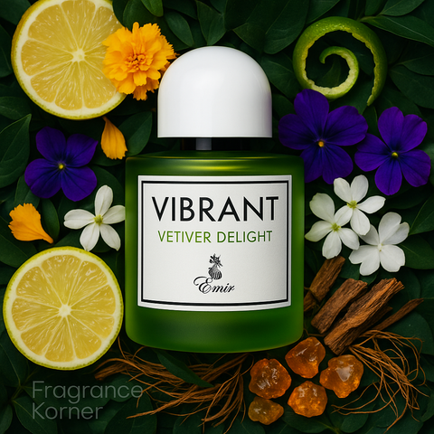 PARIS CORNER - VIBRANT VETIVER DELIGHT EMIR EAU DE PARFUM 100ML