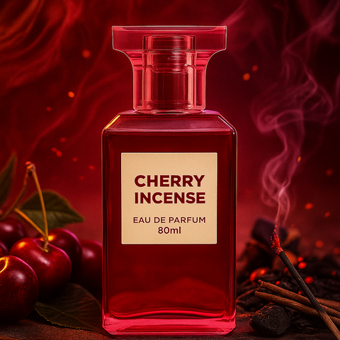 eau de parfum fruité fumé cerise cuir boisé orientale