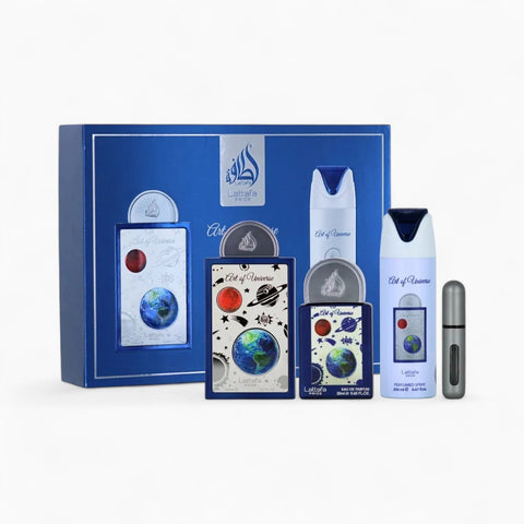 Coffret Cadeau Art of Universe Eau de Parfum 3 Pièces – Lattafa Pride