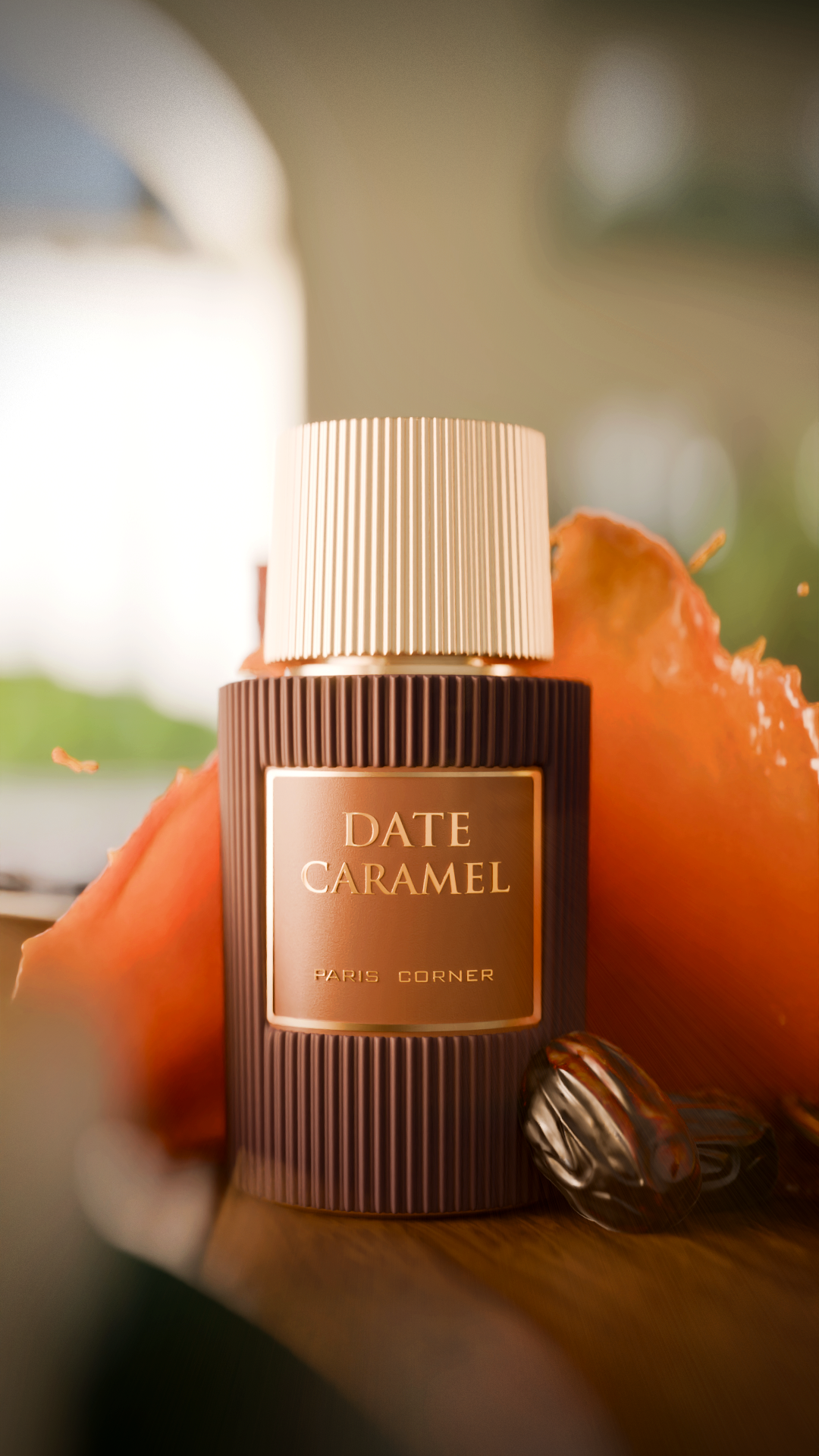 Date Caramel Paris Corner – Parfum Gourmand Mixte 100ML