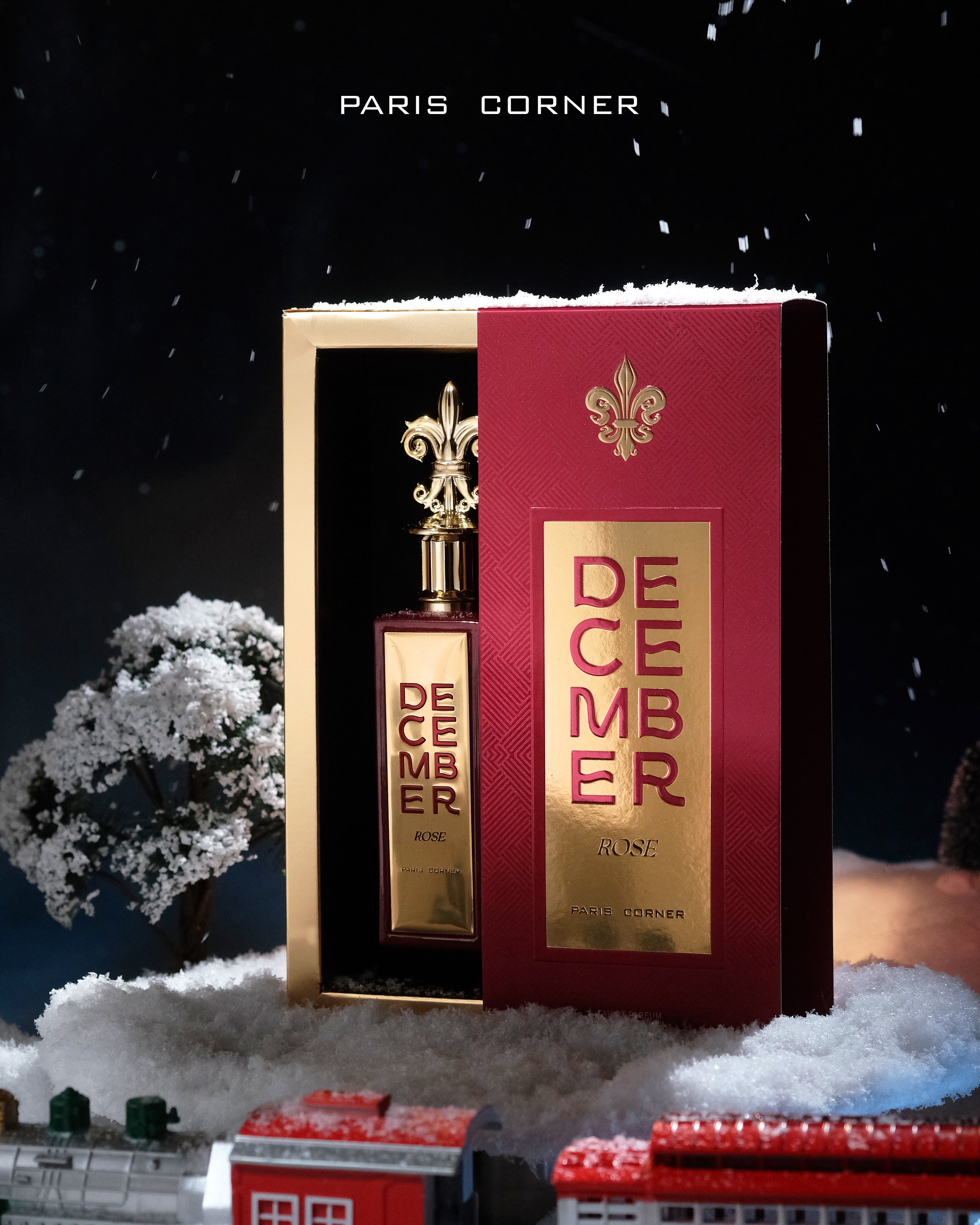 Paris Corner - December Rose Eau de Parfum Floral 100ML