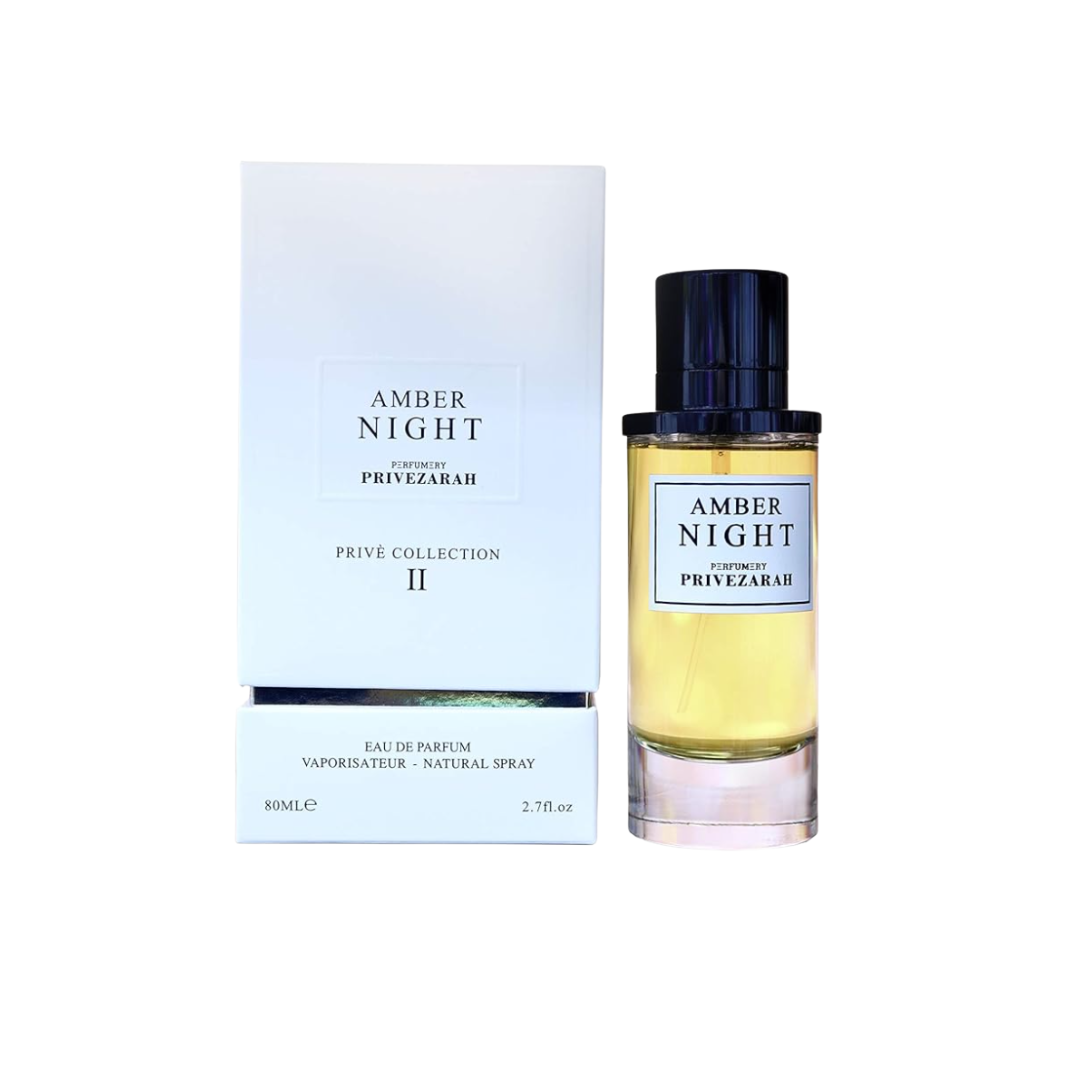 PARIS CORNER Amber Night – Parfum Mixte 80ML Boisé