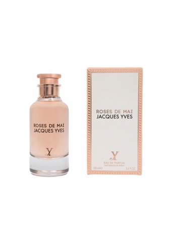 Flacon Rose de Mai Jacques Yves eau de parfum floral boisée
