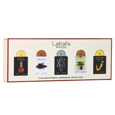 🎁 Coffret Lattafa Pride – Collection N°2 (5 × 20 ml)