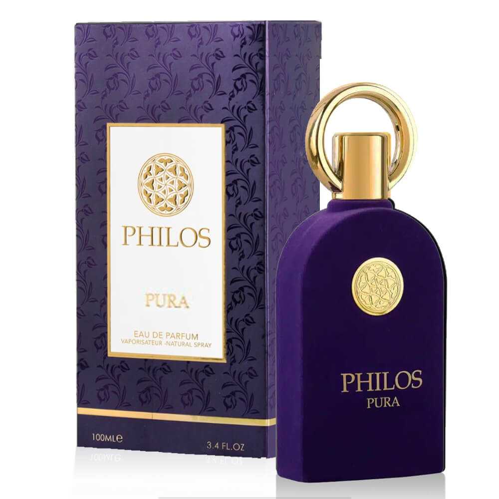 Maison Alhambra Philos Pura parfum 100ML – Parfum Unisexe Agrumes