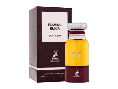 Maison Alhambra Flaming Elixir Eau de Parfum – Parfum Unisexe 80ML