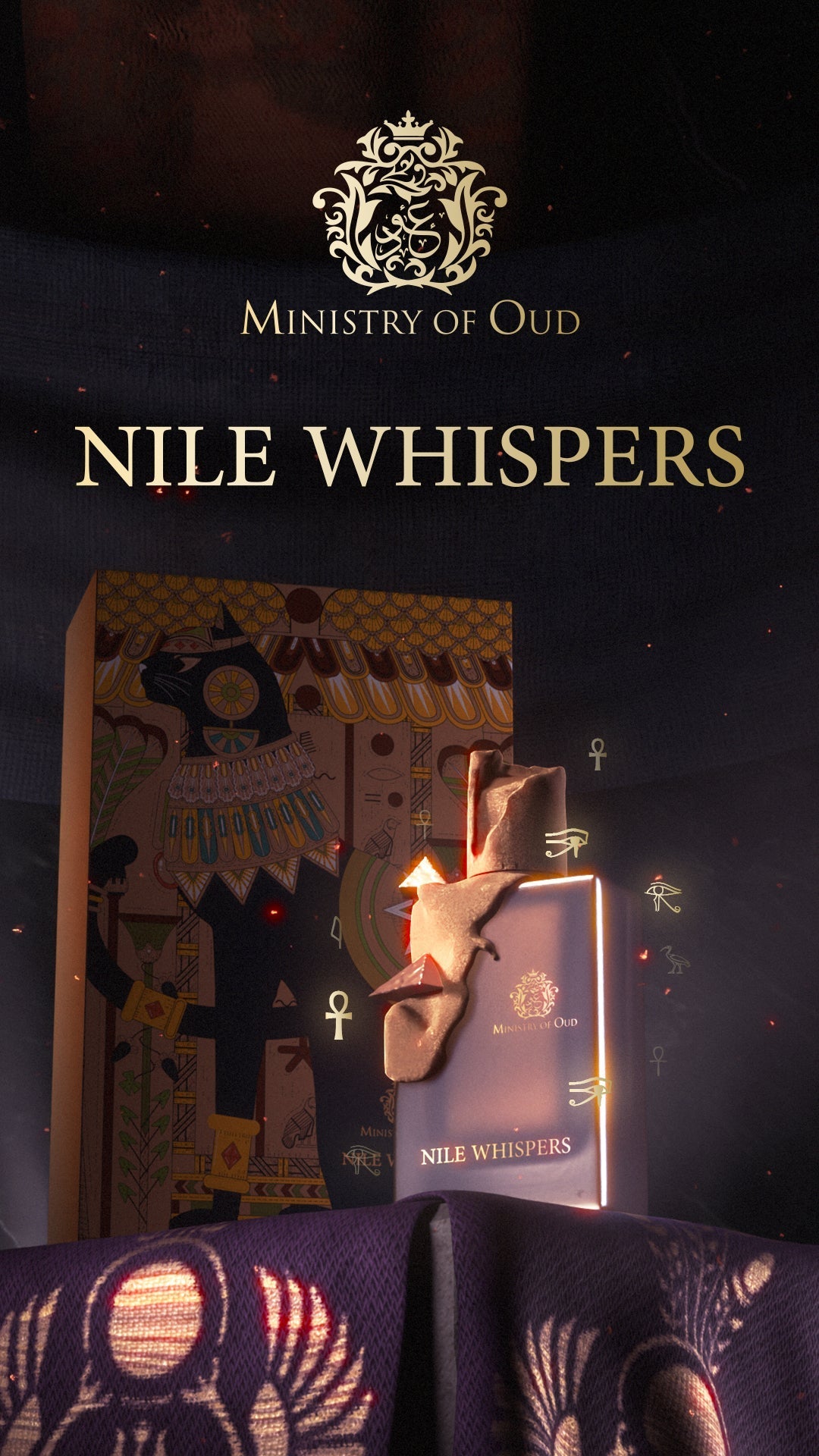 Nile Whispers Eau de Parfum Oud 100ML – Paris Corner